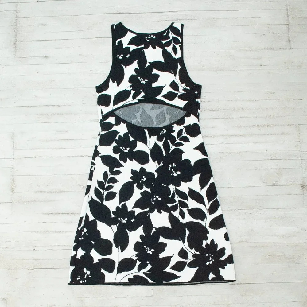 NWT J. Crew Floral Jacquard Sleeveless Sweater Dress size M